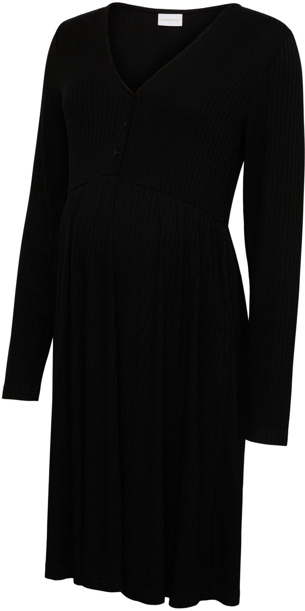 Mamalicious Mama Licious Jurk MLTRINITY Zwangerschapsjurk Black 1