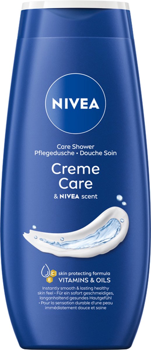 Nivea Creme Care - Douchegel - 250 ml - Hydratatie - Verzorgende Oliën
