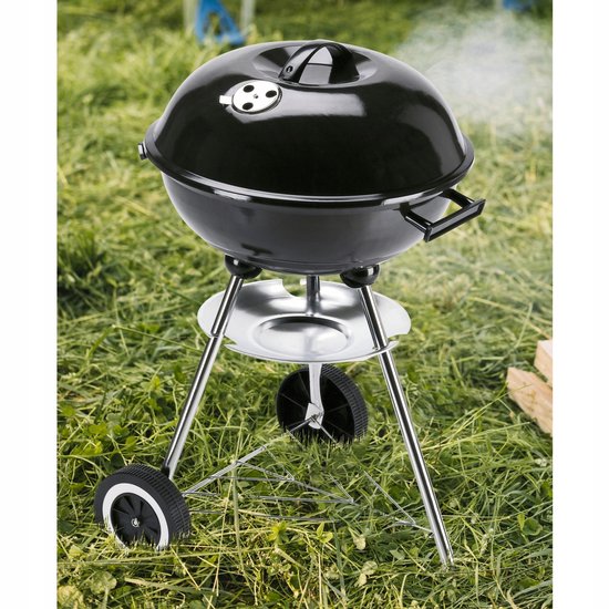 Barbecue bol 41 cm op houtskool van Merkloos — afbeelding 2