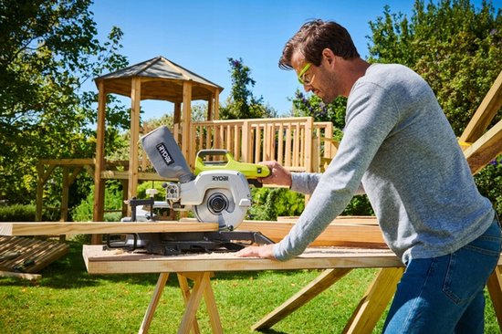 Ryobi - Afkortzaag (excl. accu) ONE 18V van RYOBI — afbeelding 5