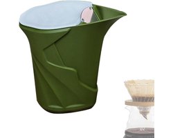 Campingkoker - Koffiezetter - Koffie Zetten - Regelbare Snelheid - 360 ml - Groen