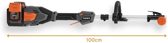 FUXTEC FX-E2MTB accu multitool basis 40V zonder accu en oplader - Basismodel met snelkoppeling voor heggenschaar, hoogtakkenzaag en bosmaaier — afbeelding 2