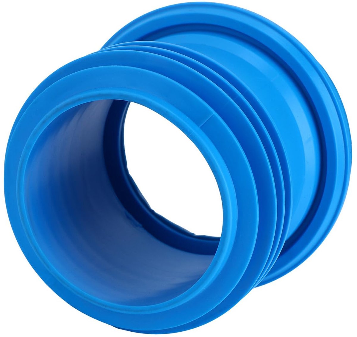Toiletafdichtingsring - Rubber afdichting - Lekvrije afvoer - Geurbestendig ontwerp - Universeel formaat - Blauw