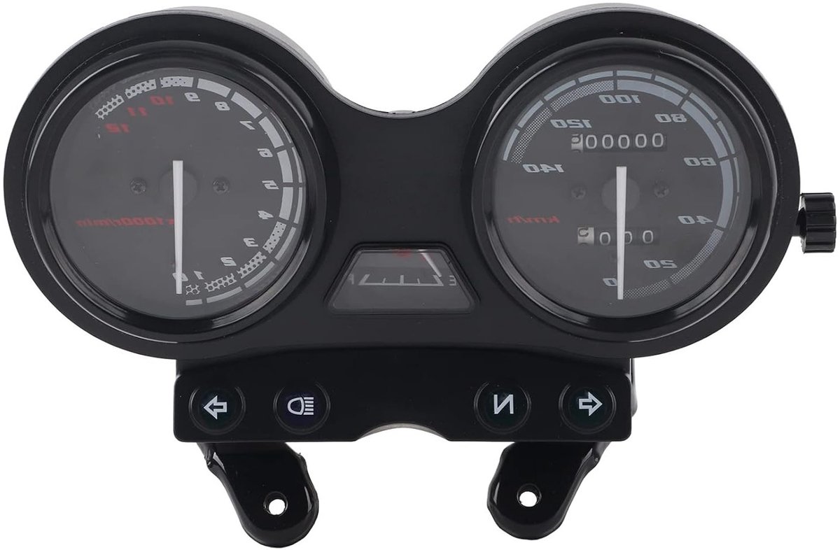 Snelheidsmeter en Kilometerstandmeter van Kunststof voor YBR 125 - Dashboard Accessoire voor Motorrijders