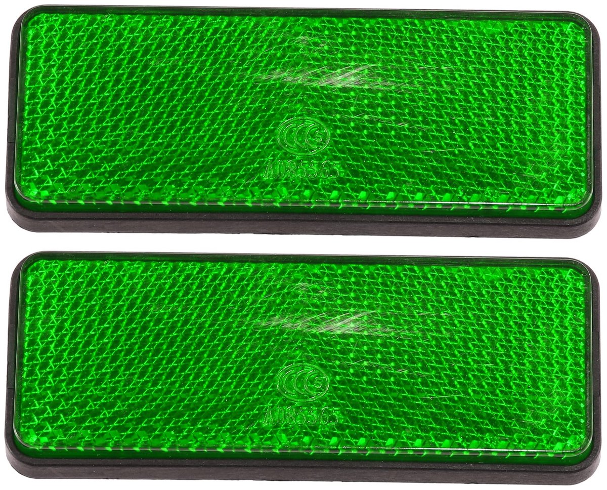 NTH products- Waarschuwingsreflector 87mm - Reflectoren - Zelfklevend - Waterdicht - Plastic - Verhoogt zichtbaarheid motorfiets - Reflector