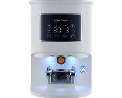 Elektrische Koffie Tamper - Espresso Aanstamper - Consistente Espresso - Instelbare Precisiedruk - 58mm - Zilver