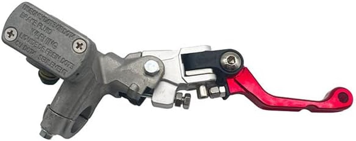 Remhendel Pomp - Koppeling Onderdeel - Motorfiets Onderhoud - CNC Gemaakt - 50 Gram - Rood