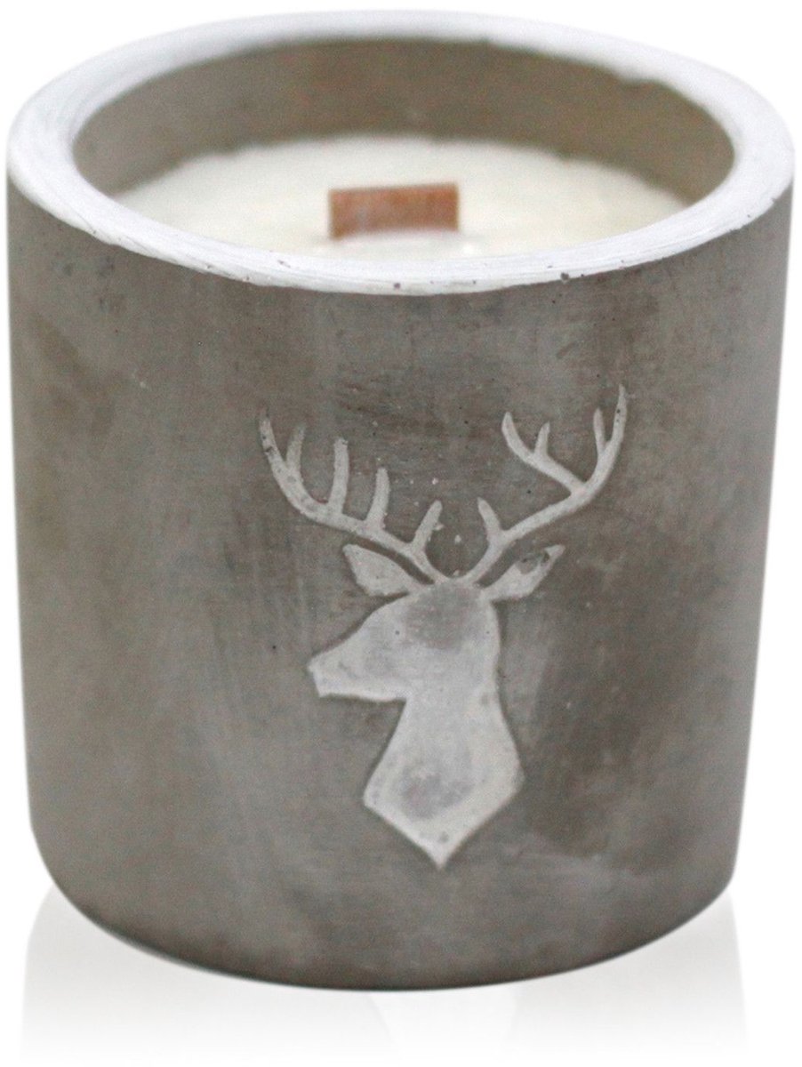 Ancient Wisdom Medium Concrete Sojakaars - Hertskop - Whiskey & Houtrook multicolor