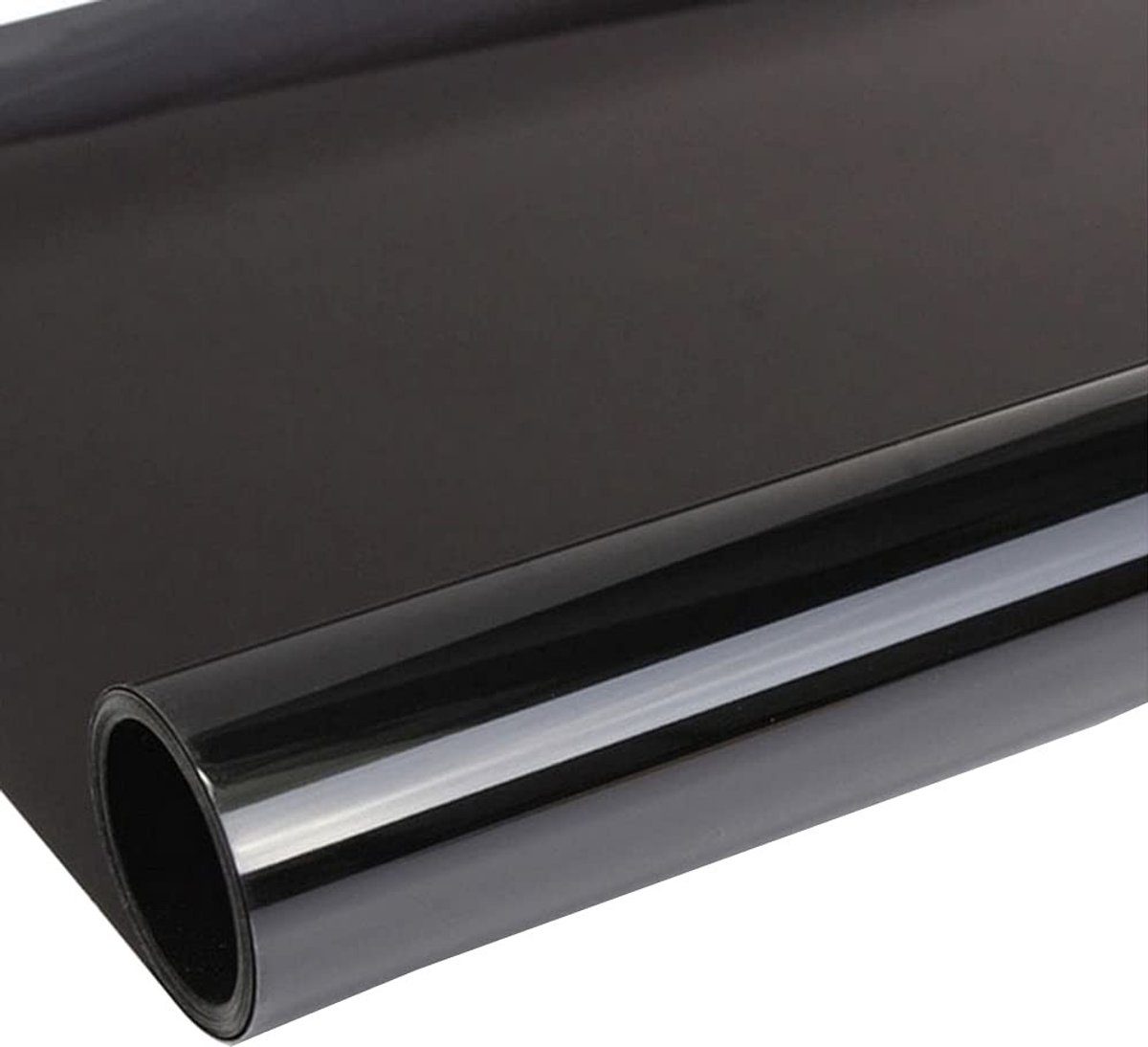 Dailygoody - Autoruitenfolie - Getinte Folie - Zonwerende Folie - Zwart - Privacy Folie - Anti-schittering Folie - Geschikt voor Auto - 50cm x 30