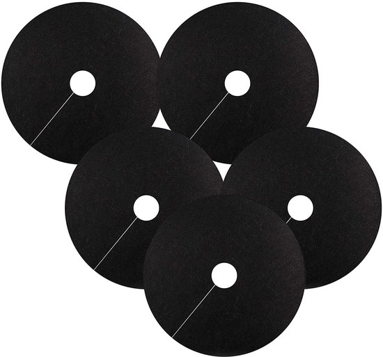 Dailygoods - 5-pack boomwortelring - boombeschermingsmat - onkruidbestrijding - 20,4 inch - wortelbescherming - ideaal voor tuin - eenvoudig in gebruik van Dailygoods — afbeelding 2