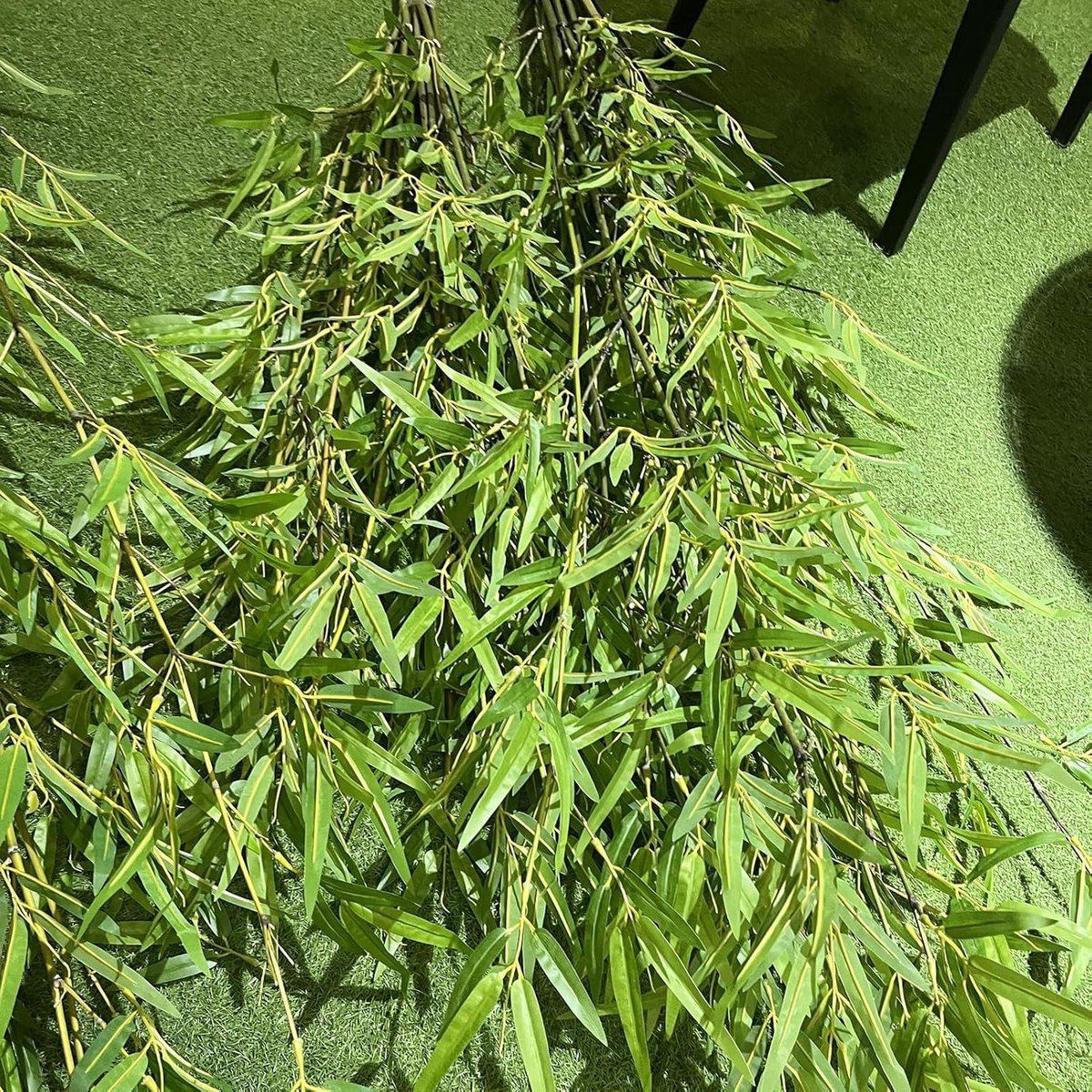 Kunstmatige Bamboe Plant - Bamboe Schutting - Ruimte Verdelen - Waterdicht UV-bestendig - 1 meter hoog - Groen
