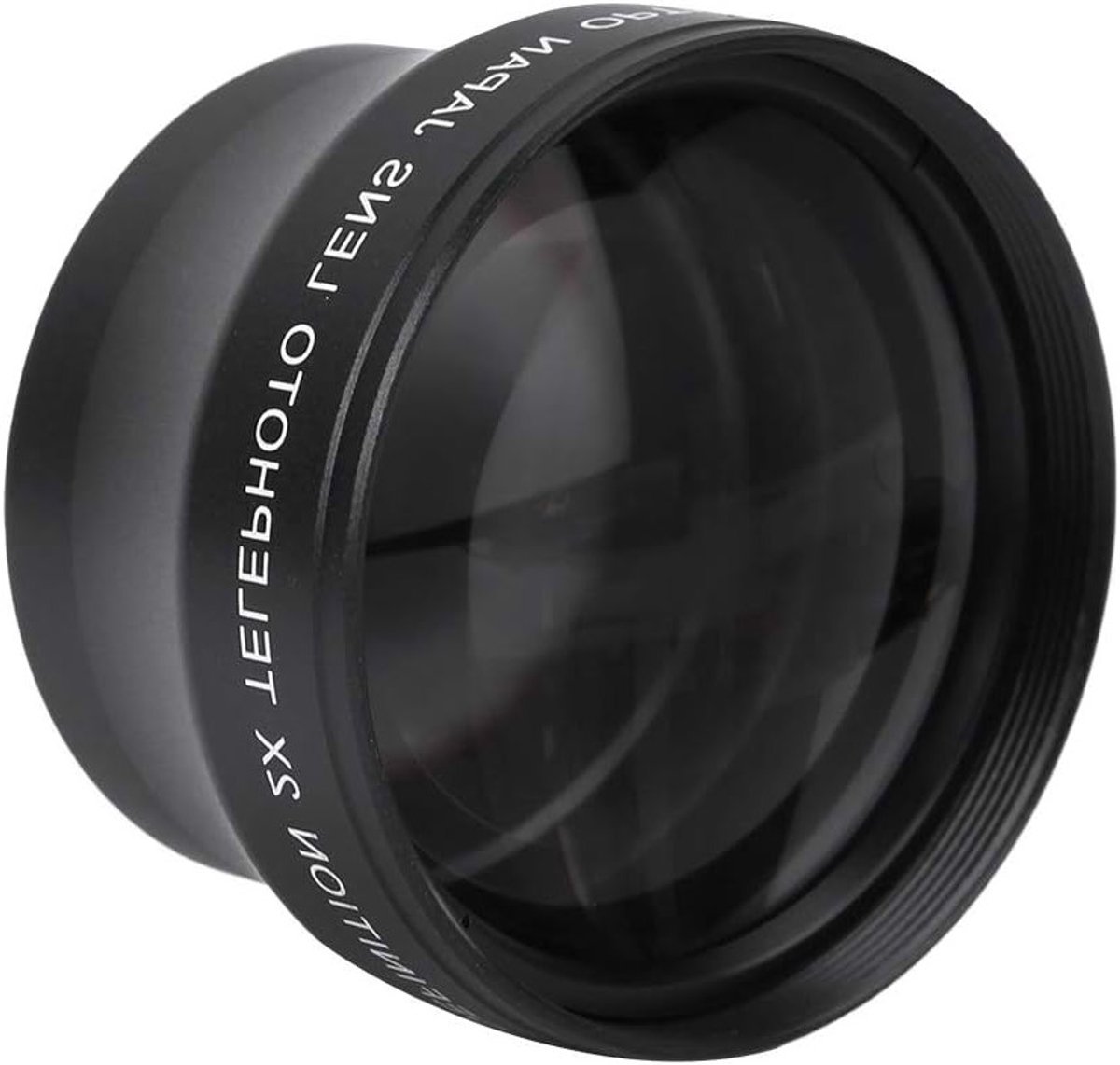 Camera Lens 37 mm Bevestiging - 2x Vergroting Telelens met Hoge Definitie voor Foto's en Video's