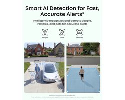 eufy Security eufyCam C35 - Wit - Draadloze Beveiligingscamera - Voor Buiten en Binnen - Magnetische Bevestiging - Kleurennachtzicht - Lokale Opslag - Geen Maandelijkse Kosten - IP67 - Gezichtsherkenning