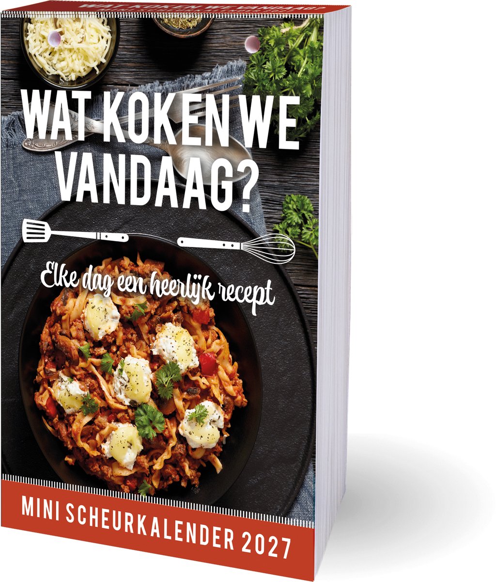 Wat koken we vandaag? mini scheurkalender - 2027