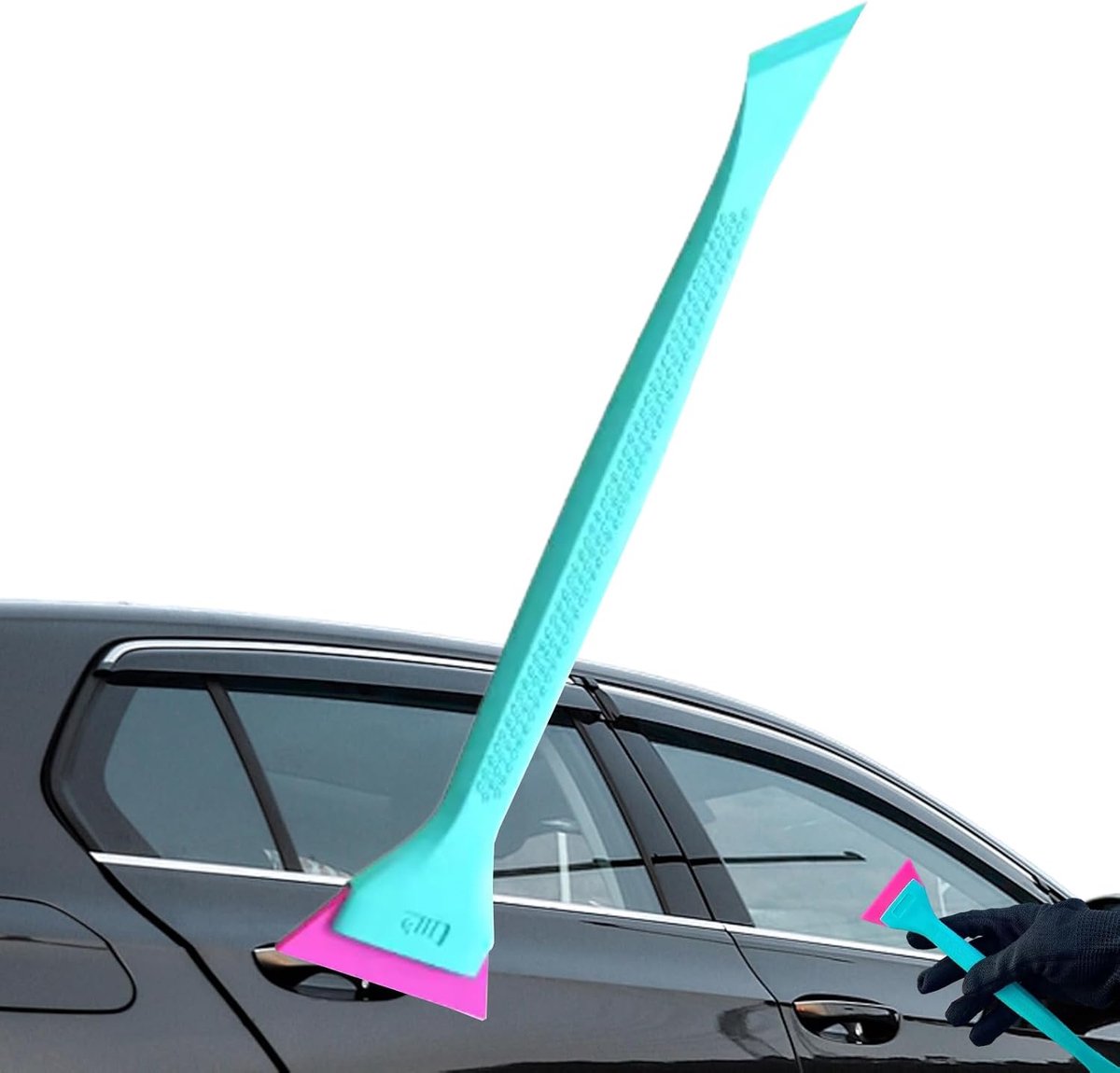 Raamwisser Tegelwisser - Water Trekker - Streeploos Reinigen - Ergonomisch Handvat - 24 cm - Blauw