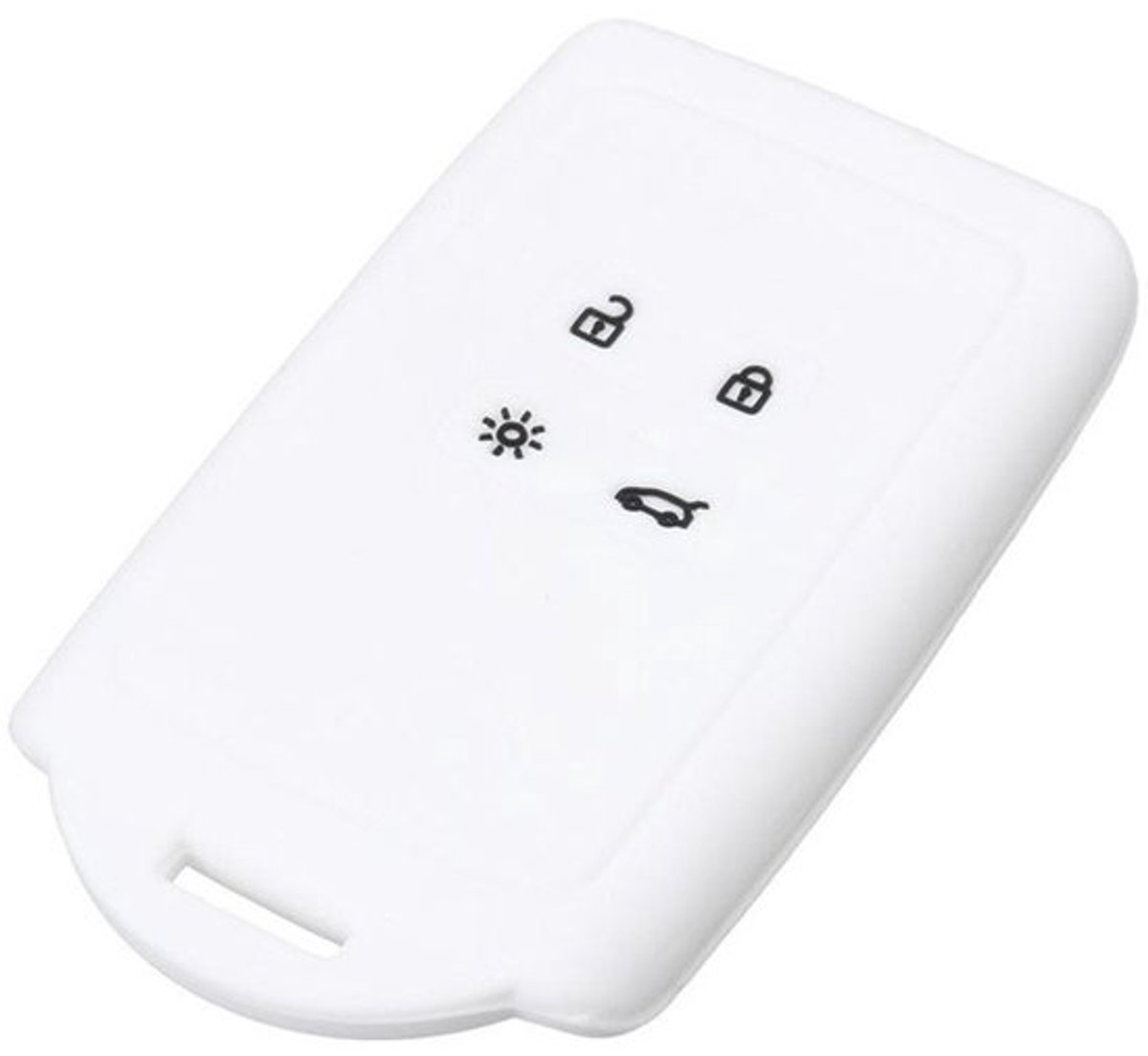 Virtubuy - Sleutelbeschermer - Silicone Car Remote Key Case - Wit