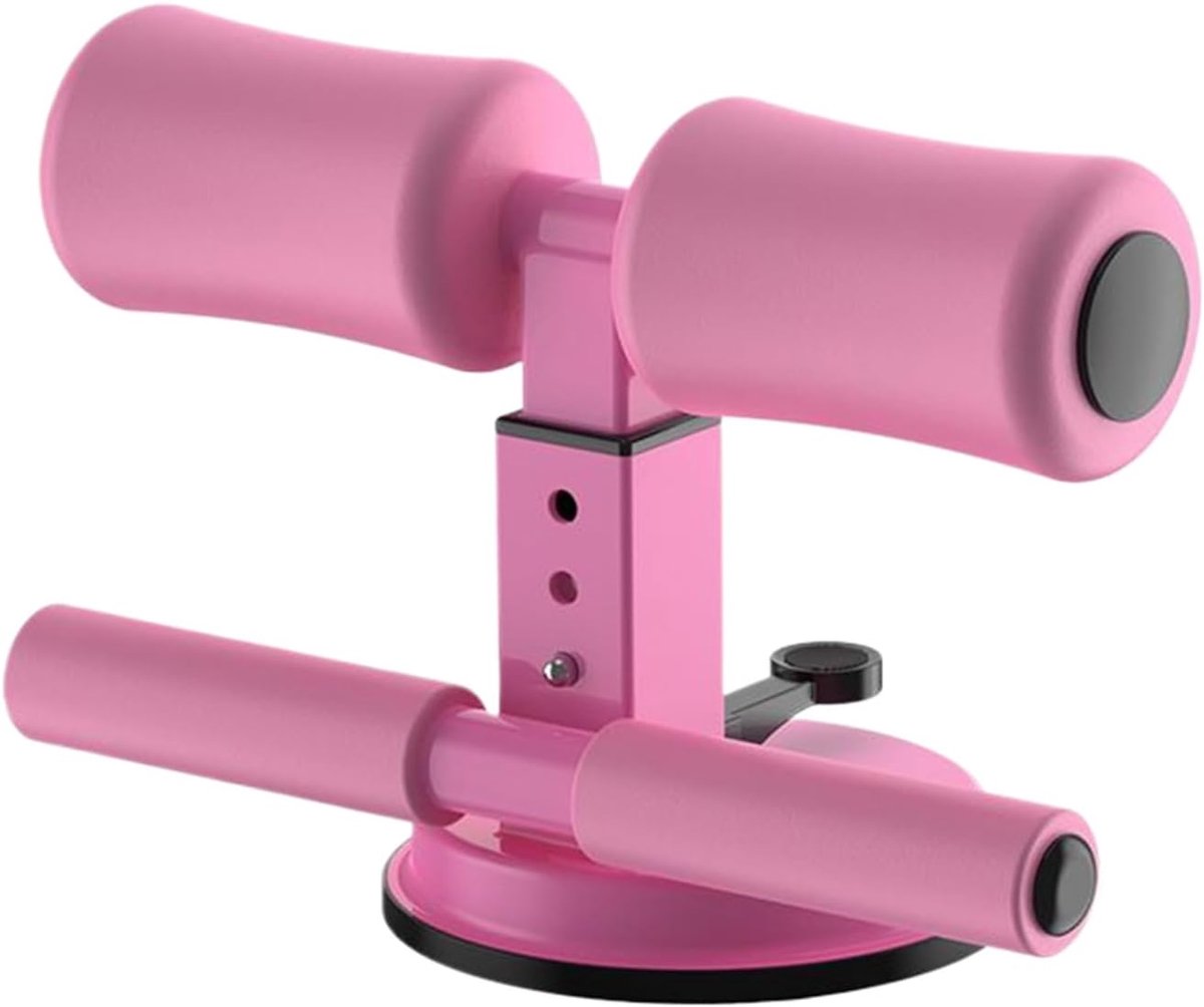 Zitstang Trainingsapparaat - Buikspier Trainer - Kracht Training - Stabiele Ondersteuning - 26 x 20 x 12.5 cm - Roze