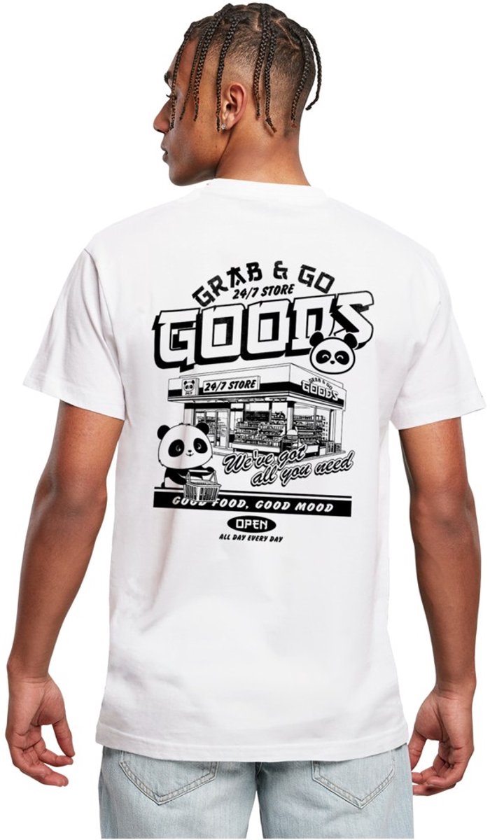 Mister Tee Grab And Go Heren Tshirt XS Wit