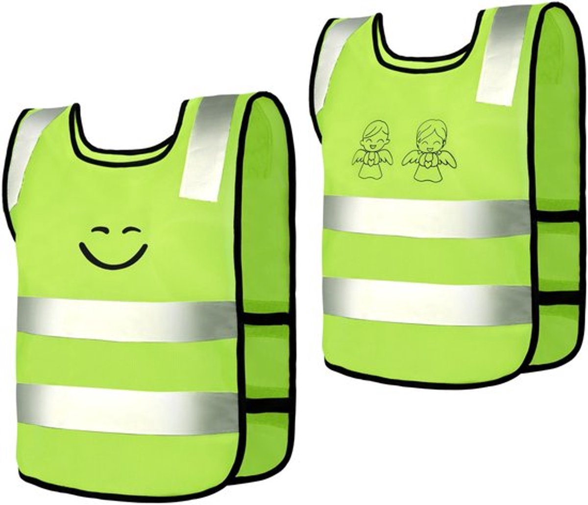 SolidChoice - Veiligheidsvest - Reflecterend vest voor kinderen - 360° bescherming