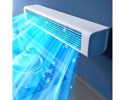 Draagbare Airco - Mini Koeler - Ruimte Koeling - Geen Raam Nodig - 3 Snelheden - Wit