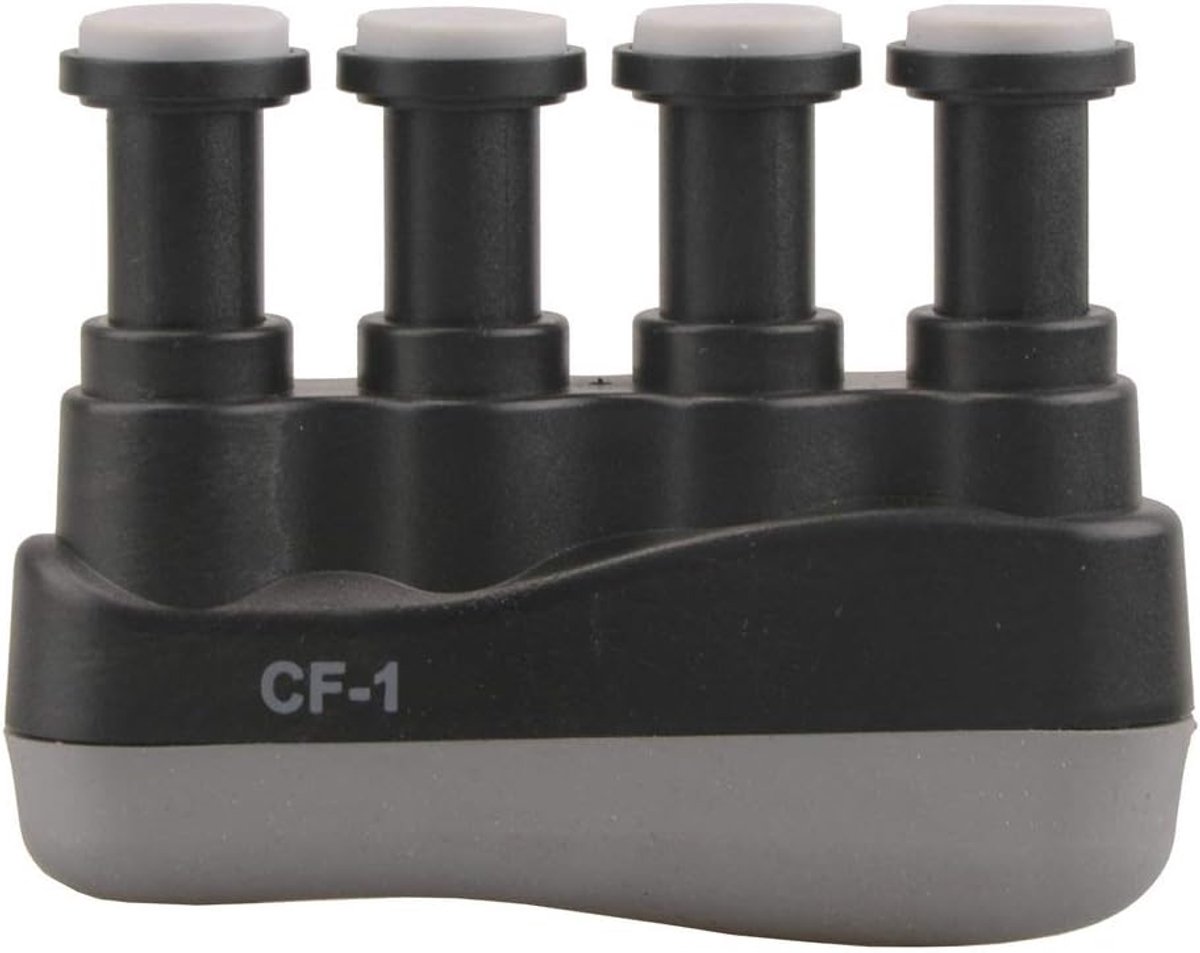 Vingerkracht Trainer - Handoefenaar Grip - Muziek Vinger Oefenen - Verstelbare Spanning - 9.3x7CM - Zwart