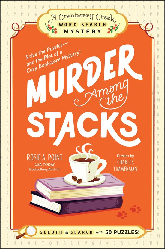 A Cranberry Creek Word Search Mystery- Murder Among the Stac ... - cover