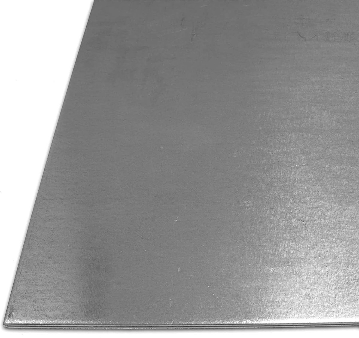 Metaalplaat Verzinkt - Staalplaat DX51 - Constructie Werk - Corrosiebestendig - 50x100 cm - Grijs