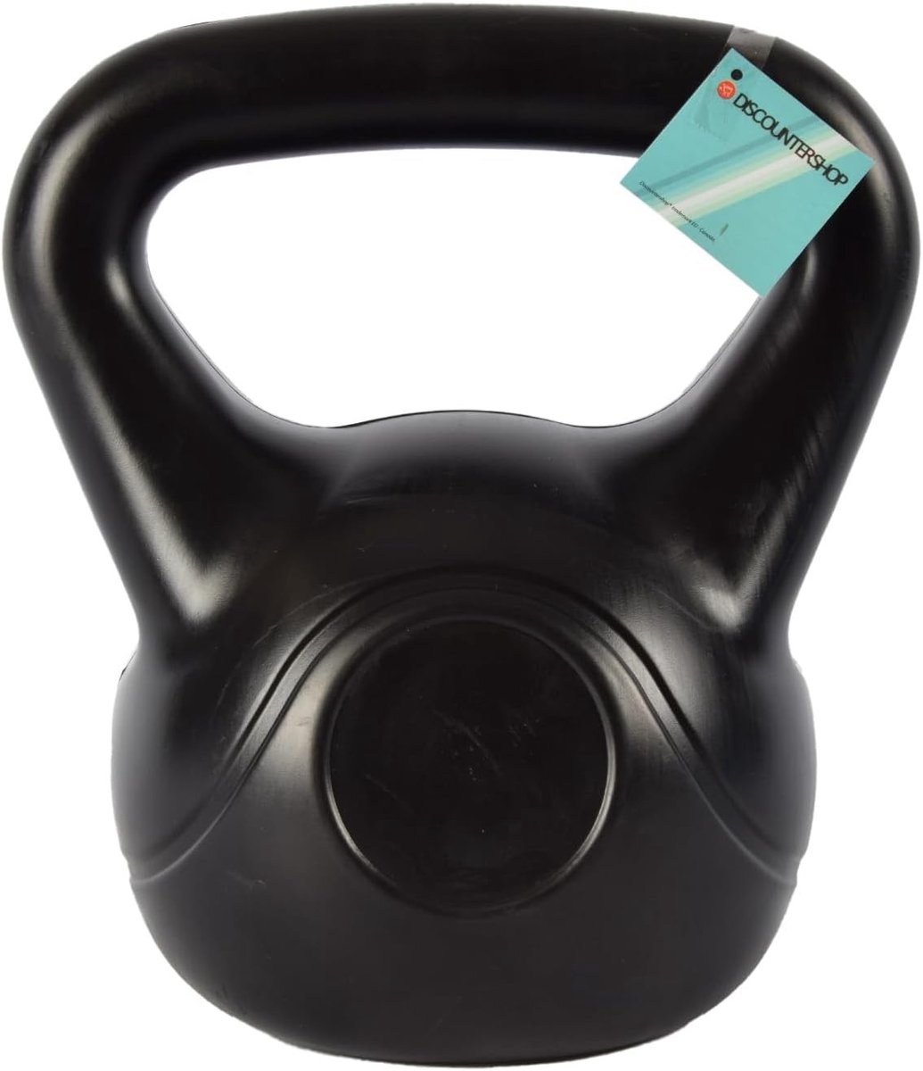 Kettlebell - Kunststof - Ergonomische Handgreep - 8 kg - Voor Heren en Dames