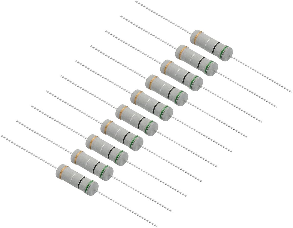 Weerstanden Set - Koollaag componenten - Elektronica projecten - 5% tolerantie - 30 stuks - Kleurring