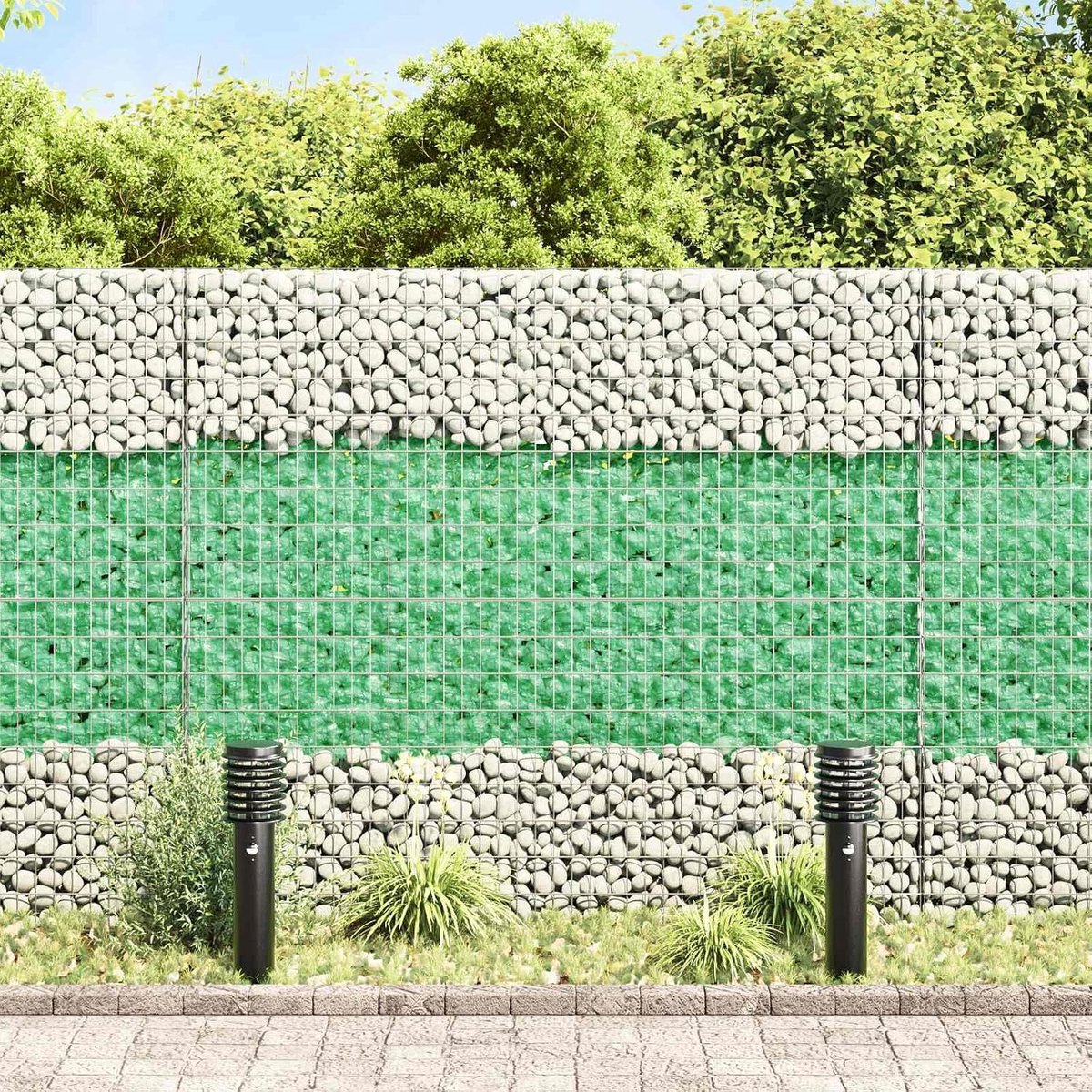 Glazen Tuinstenen - Decoratieve Kiezels - Tuin Decoratie - Moderne Chique Touch - 6-12 cm - Lichtgroen