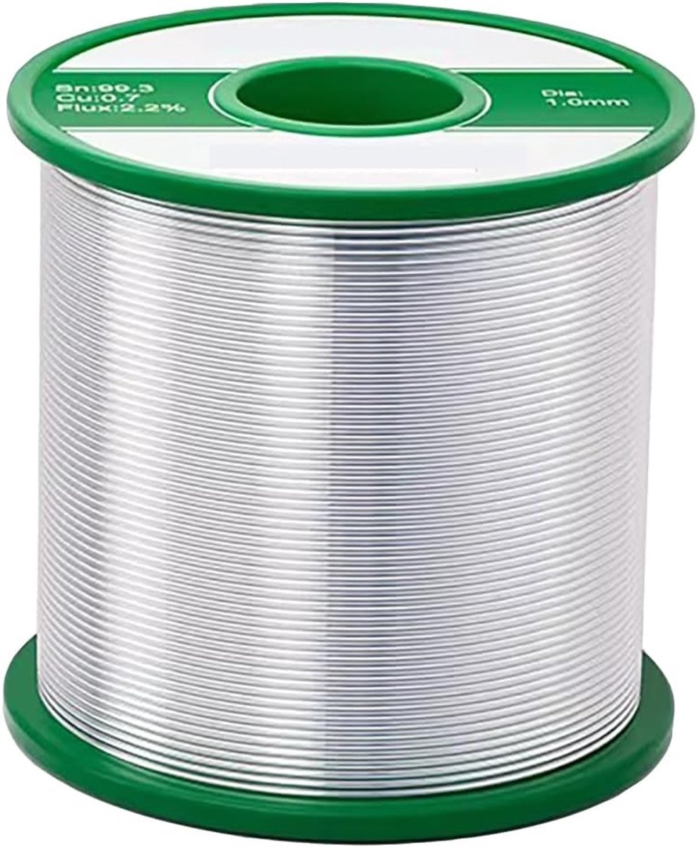 Loodvrije Soldeerdraad - Soldeer Tin - Elektronica Reparatie - Laag Smeltpunt - 1.2MM 700g - Zilver
