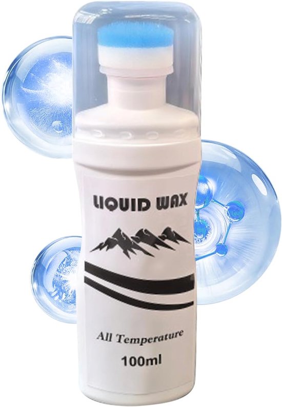 Snowboard Wax - Ski Wax Paste - Winter Sport Onderhoud - Snel Aanbrengen Zonder Strijkijzer - 100ml - Wit
