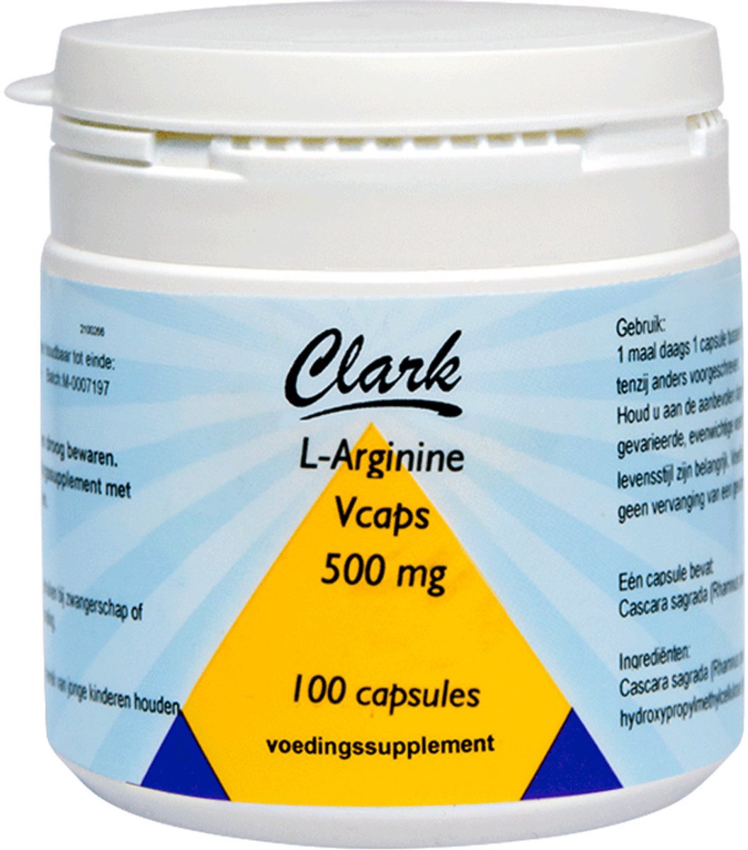 L Arginine 500Mg Clark Holisan