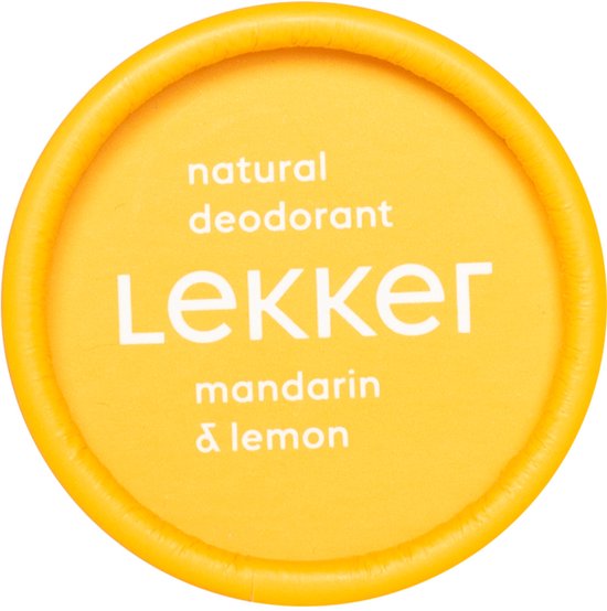 The lekker company deodorant -  Mandarijn & Citroen - 30 ML