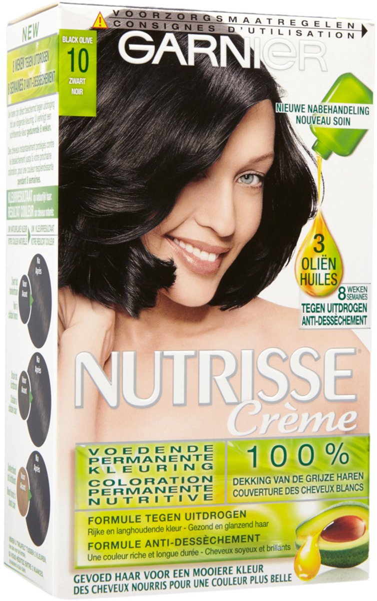 Garnier Nutrisse Crème 10 Black Olive