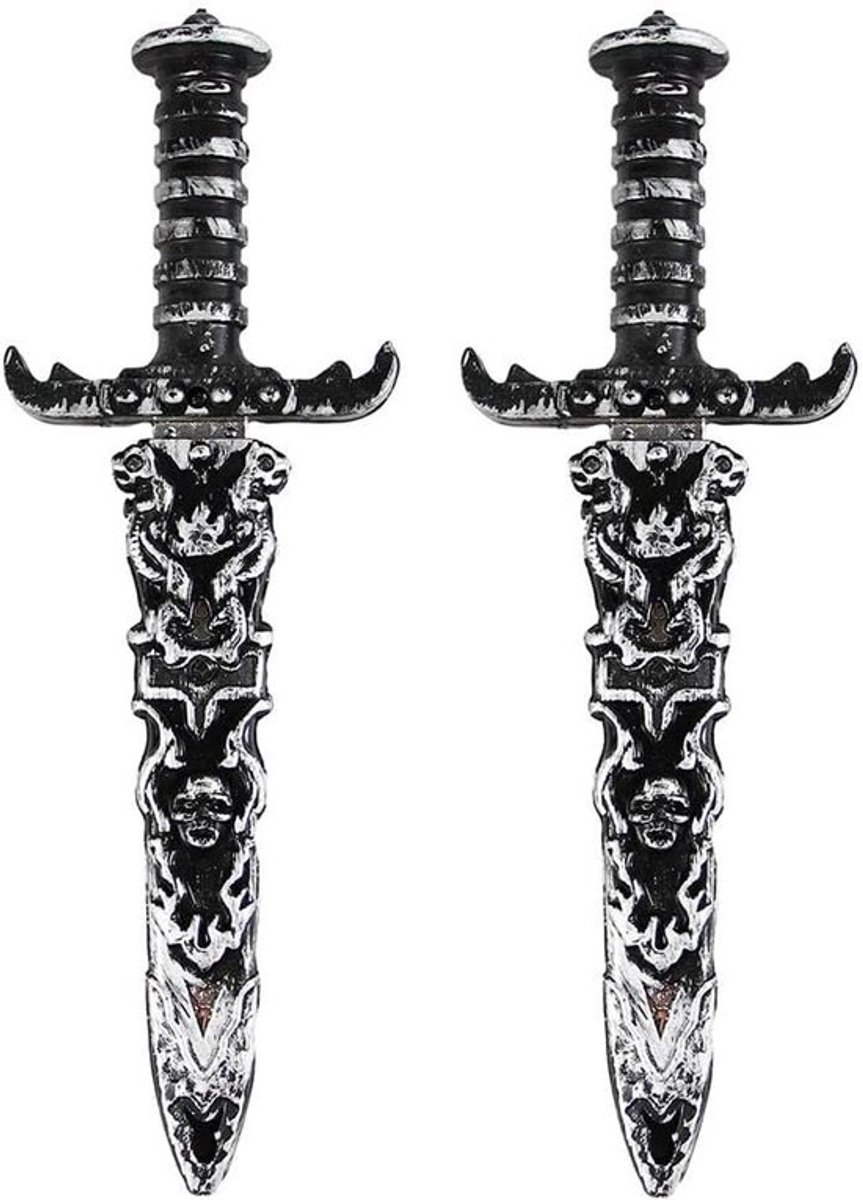 Allecto Plus - Set van - Kunststof zwaard piratenkostuum accessoires
