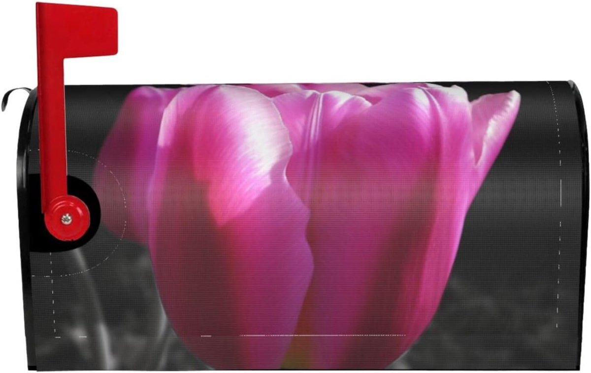 Brievenbus Covers - Post Box Wraps - Tuin Decoratie - Magnetische Bevestiging - Standaard Maat - Zwart