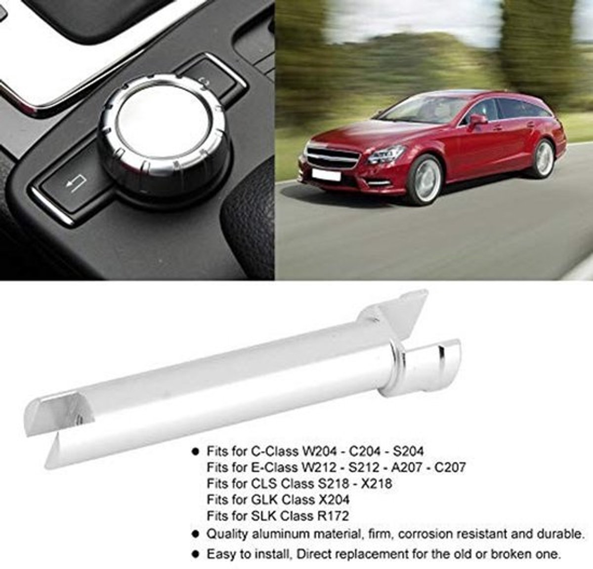 Zeynomax - Comand Controller Knop - Multi Schakelaar - Aluminium - Auto Accessoire