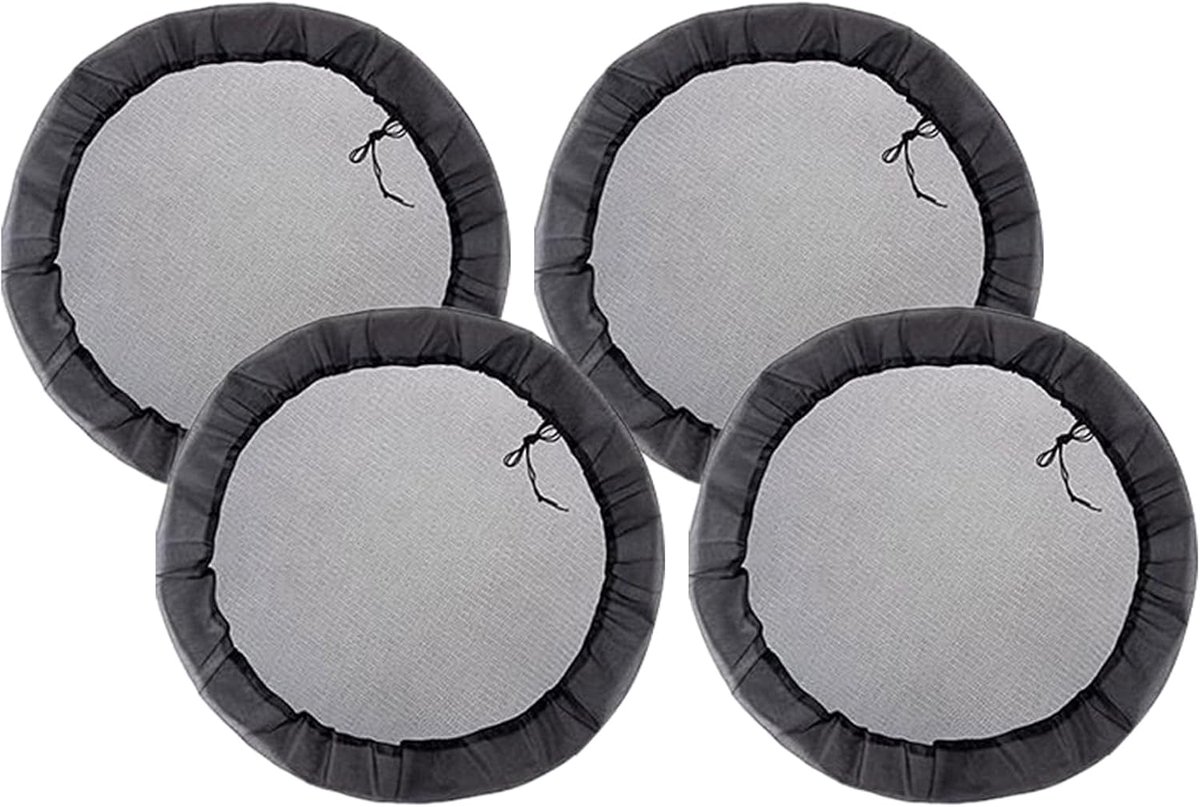 Regenton Gaashoes - Wateremmer Net - Regenton Beschermen - Trekkoord Bevestiging - Diameter 80 cm - Zwart