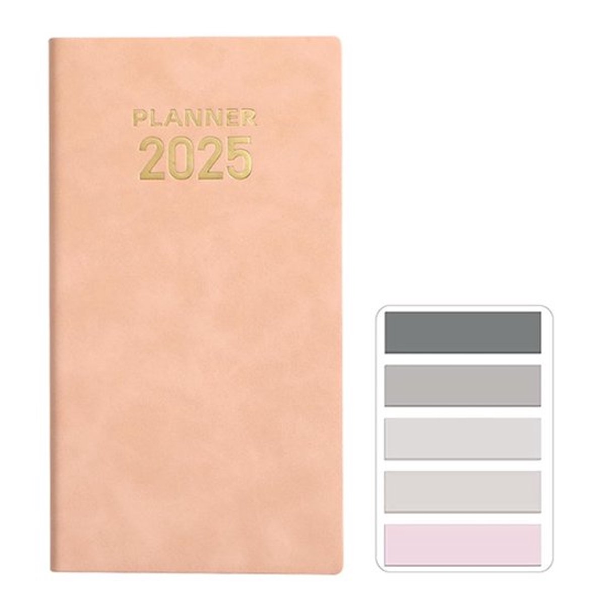 Dailygoods- Zakagenda A6 - Afsprakenplanner - PU-lederen Softcover