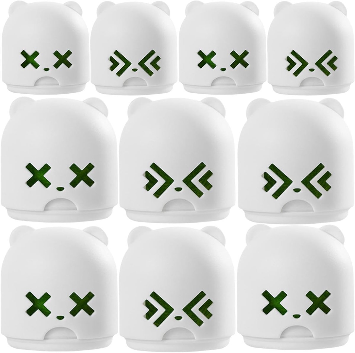 Geur Eliminator Ballen - Schoen Verfrisser - Ruimte Opfrissen - Hol Ontwerp - 3.5 cm - Wit