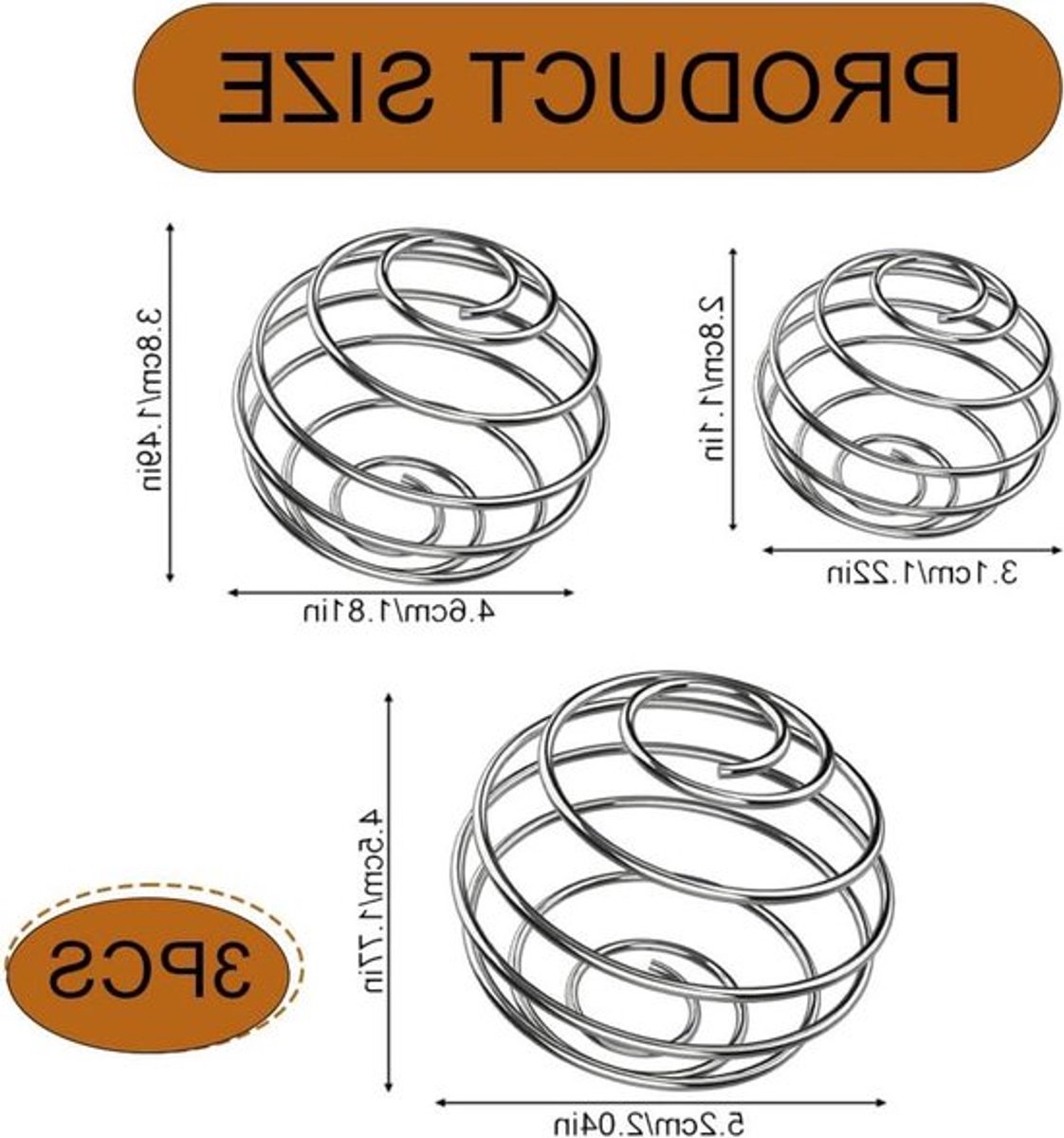 Proteïnemixballen set van 3 Inovra Plus, shakerbollentjes