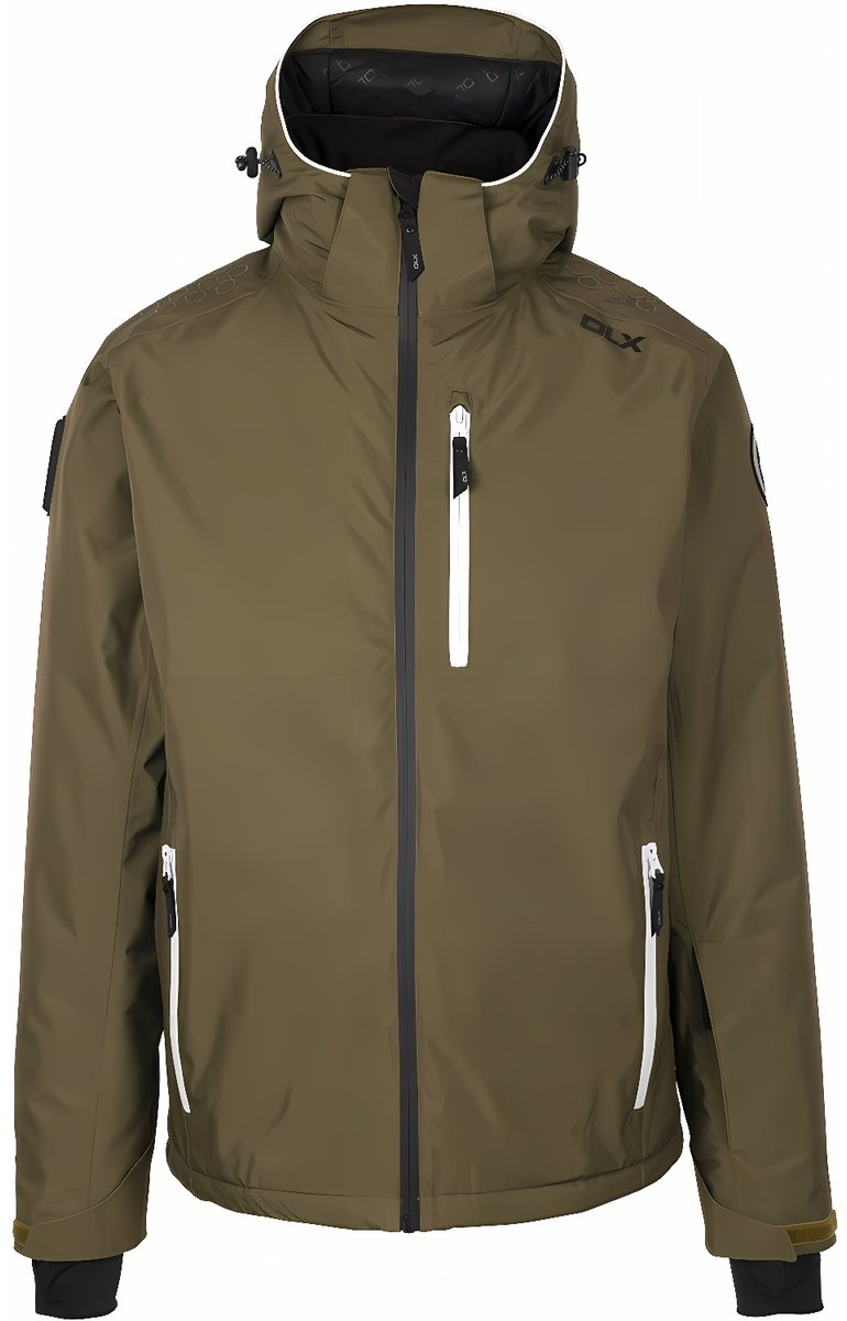 DLX-regenjas Graham Ski Jacket Dark XL Olijf