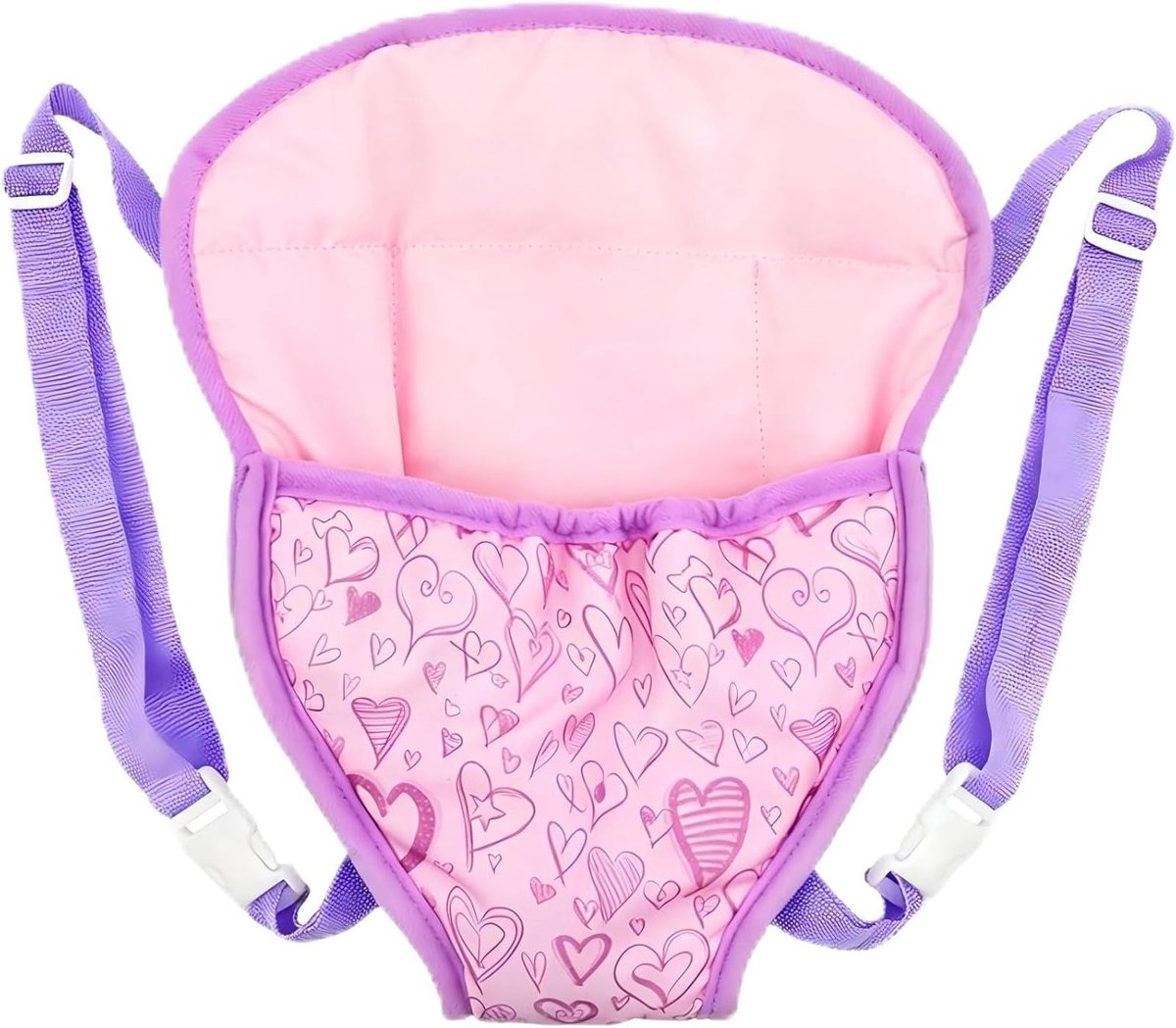 Draagzak voor Poppen van 35,5 tot 45,7 cm, Transporttas voor Kinderen, Rollenspel Speelgoed voor Jongens en Meisjes