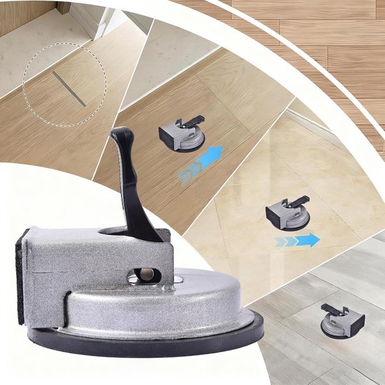 Vloer Reparatie Tool - Plank Grabber - Vloer Voegen Dichten - Zuignap Bevestiging - 13 x 13 x 9 cm — afbeelding 2