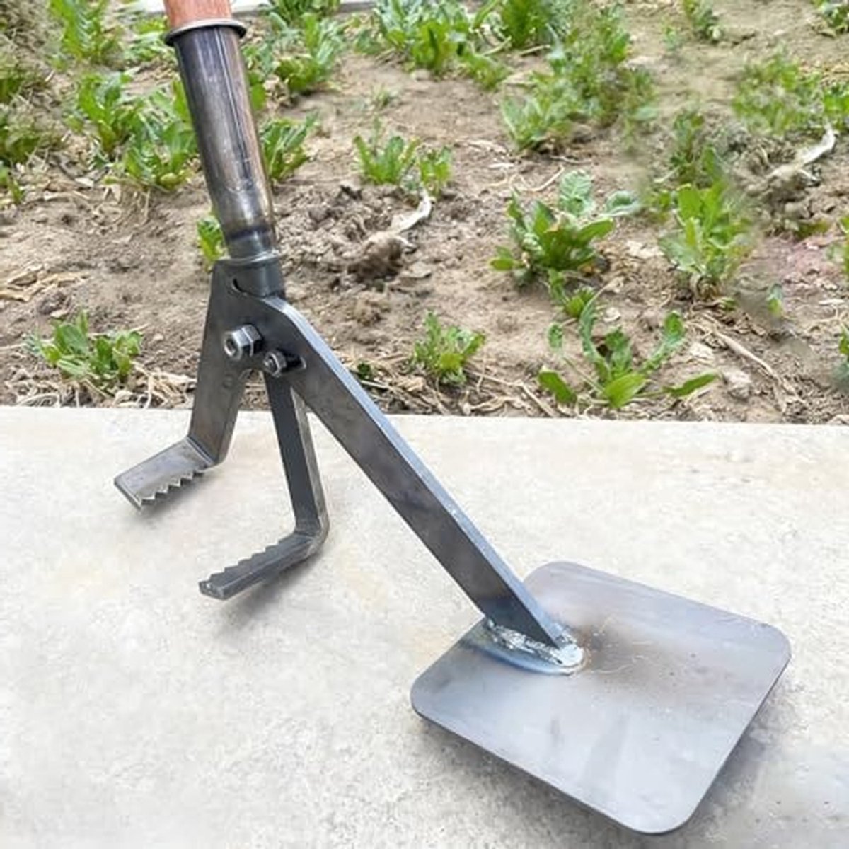 Worteltrekker Gereedschap - Onkruidsteker Hefboom - Onkruid Verwijderen - Hefboom Mechanisme - 92 cm - Zwart