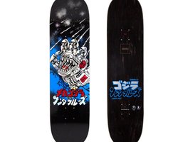Santa Cruz x Godzilla Mecha Hand Skateboard Deck 8.0" – Limited Graphic