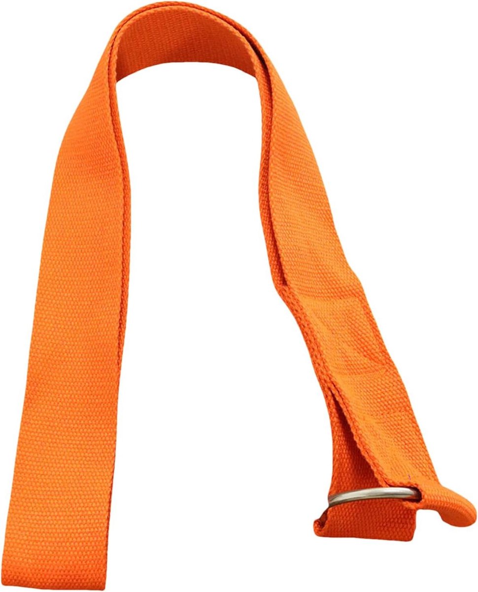 Armworstelriem - Oefenriem Onderarmtrainer - Kracht Training - Vingervriendelijk Ontwerp - Ring 7cm Band 65x5cm - Oranje