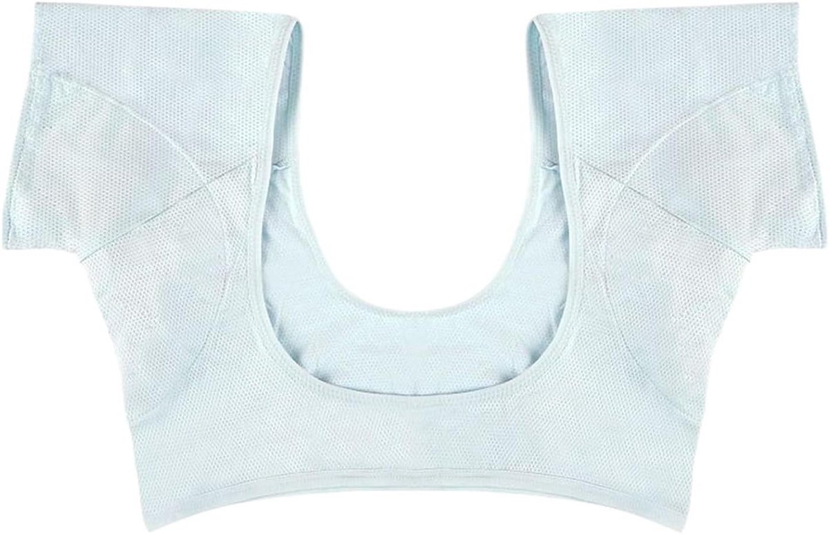 Ondershirt Zweetbescherming - Anti-zweet Pads - Bescherming Kleding - Herbruikbaar Wasbaar - 29.5 x 28.2 cm - N.v.t.