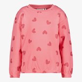 Name It meisjes sweater met hartjesprint roze - Maat 92